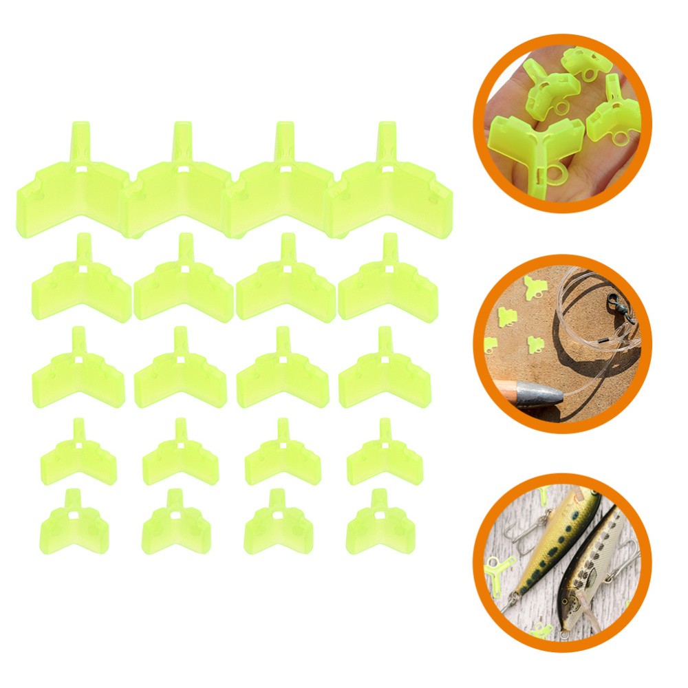 250-Piece Hard Hook Cover Protectors for Fishing Treble Hooks