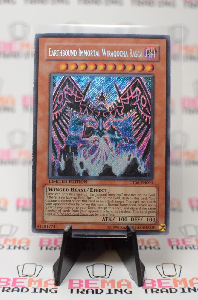 Earthbound Immortal Wiraqocha Rasca CT06-EN004 2009 Collectors Tin Limited Edition