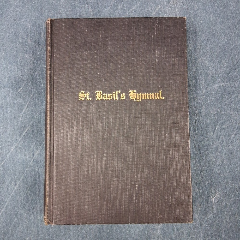 1906 Antique Original Catholic Hymnal St. Basil’s Church Music Solo Duet 4-Part
