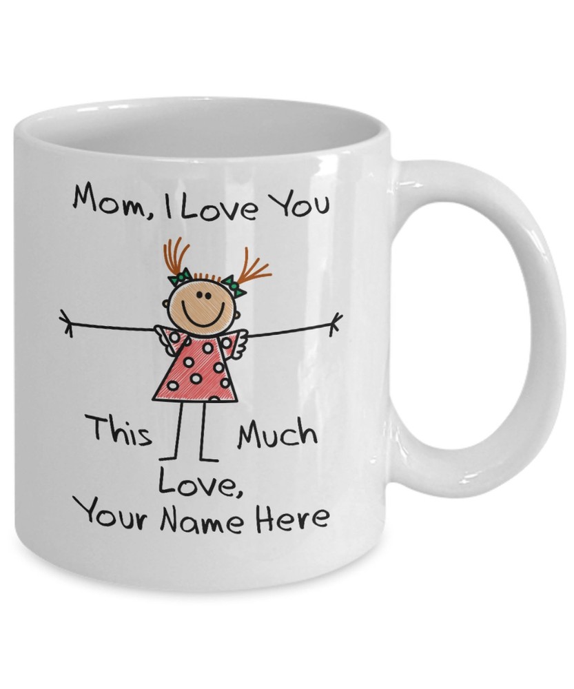Personalized Mom Coffee Mug Gift From Daughter Mom Birthday Gift From Daughter