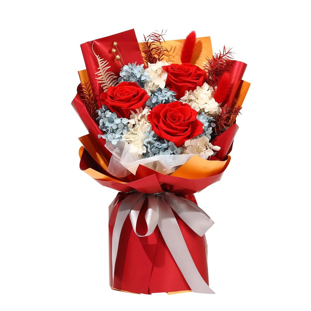 Valentines Day Forever Flowers Gift for Her with Prime Delivery-image