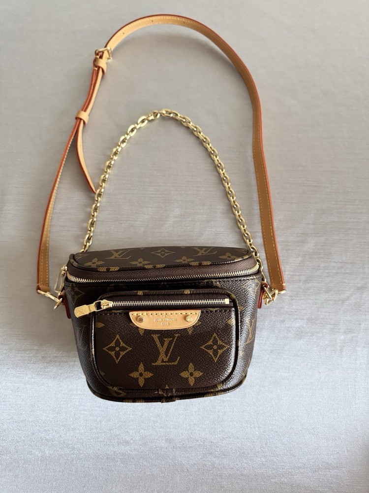 Louis Vuitton Monogram Canvas Mini Bumbag M82335 Crossbody Bag