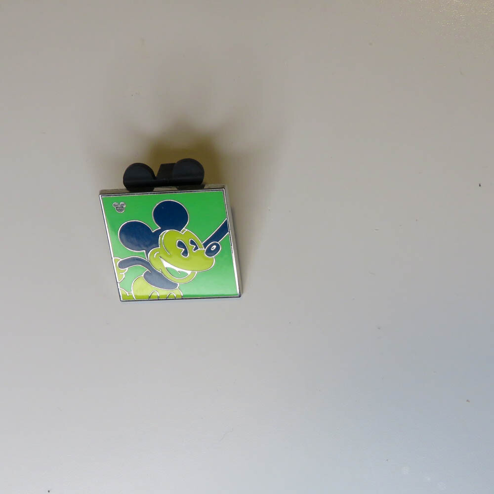 Disneyland 2010 Andy Warhol Hidden Mickey Green World Pin