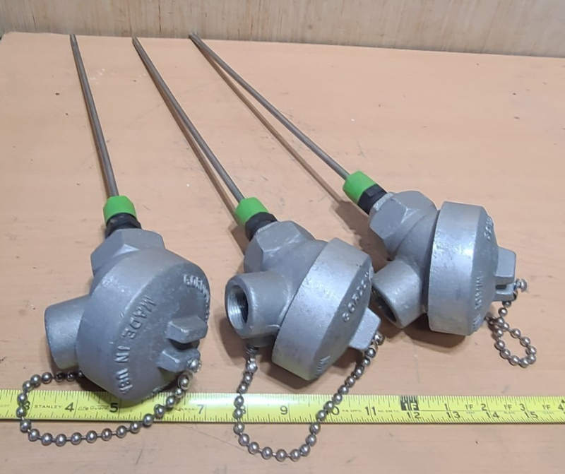 Lot of 3 Gordon Instruments Thermocouple, 12