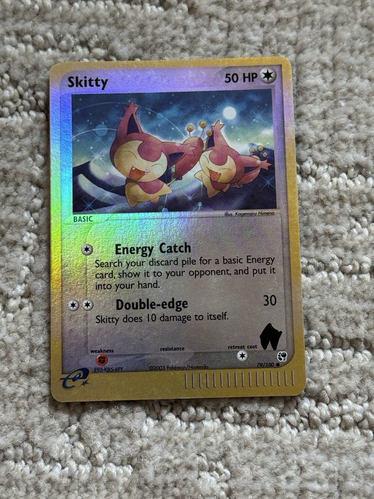 SKITTY 79/100 REVERSE HOLO EX SANDSTORM POKEMON TCG MINTY/NM!