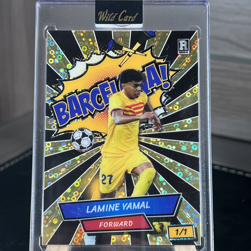 2024 Wild Card Comix Lamine Yamal Gold Rookie 1/1
