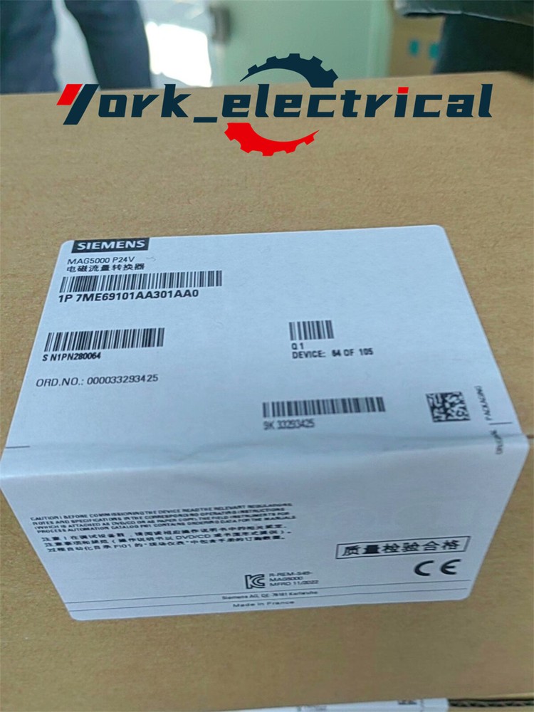 1PCS New Siemens 7ME6910-1AA30-1AA0 MAG 5000 Flow Meter 7ME6 910-1AA30-1AA0