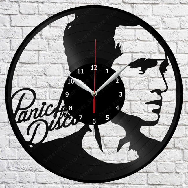Panic at the Disco Vinyl Clock Record Wall Clock Decor Fan Art Home 2780