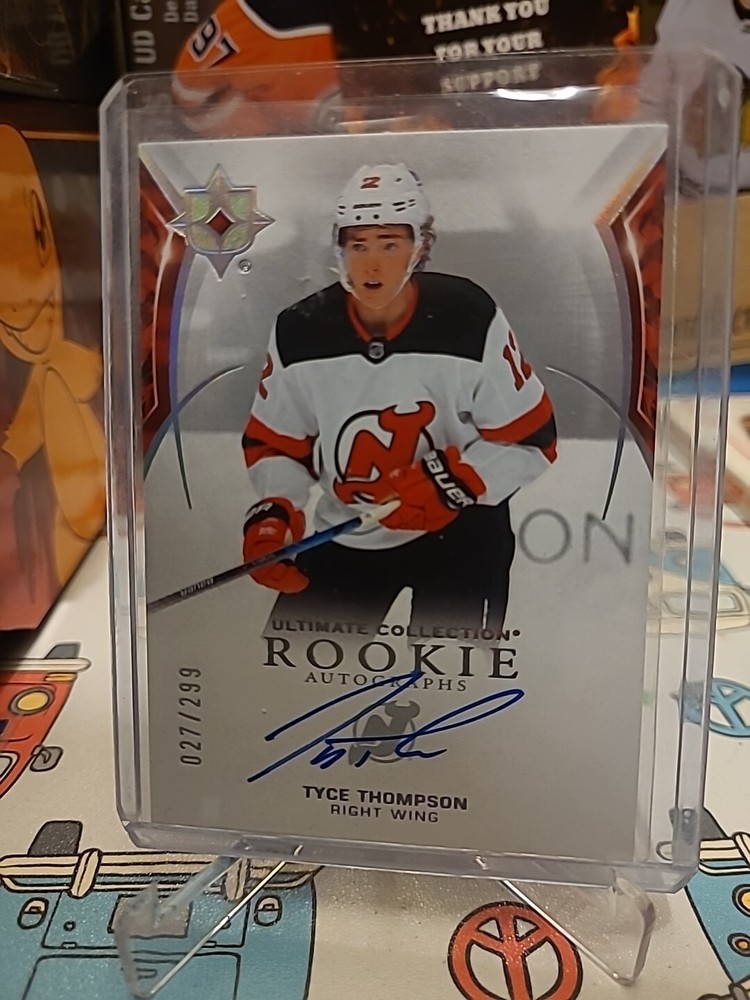 2021-22 Tyce Thompson UD Ultimate Rookie Auto #/299