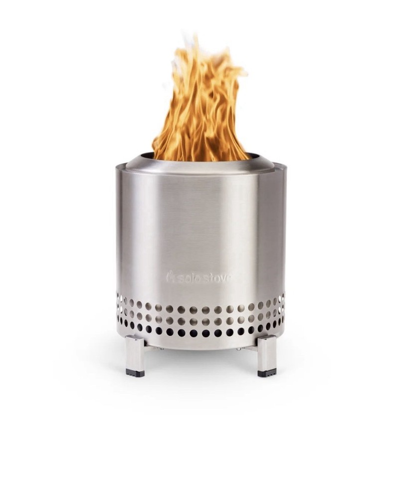 NEW Solo Stove Mesa XL Smokeless TABLETOP Fire Pit  Stainless Steel Dual Fuel