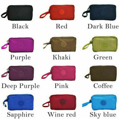 Women's Phone Bag Wallet Three- Zipper Purse Plus Size Coin Purse GIFT Hot