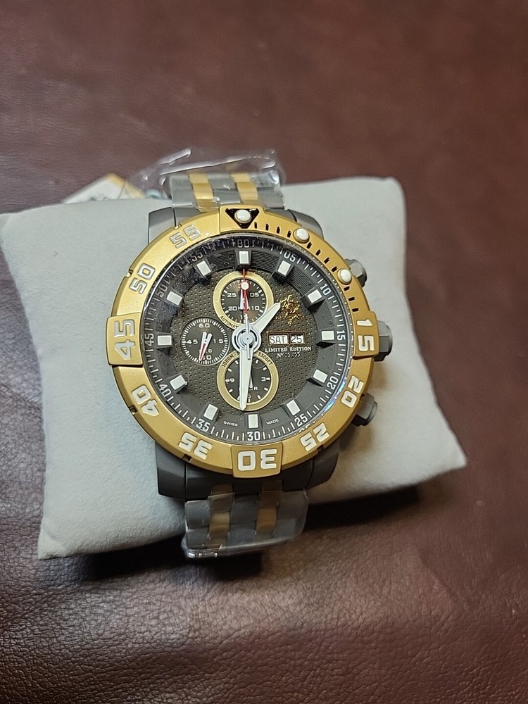 Invicta Sea Base 14230 Valjoux 7750 Super Rare Only 99 Made