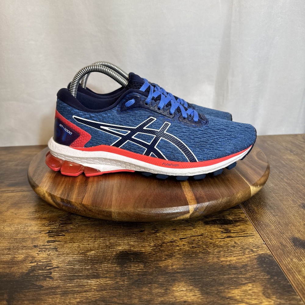 Asics GT 1000 Blue Coral Running Shoes Women's Sz 7.5 1012A651 Athletic Sneakers