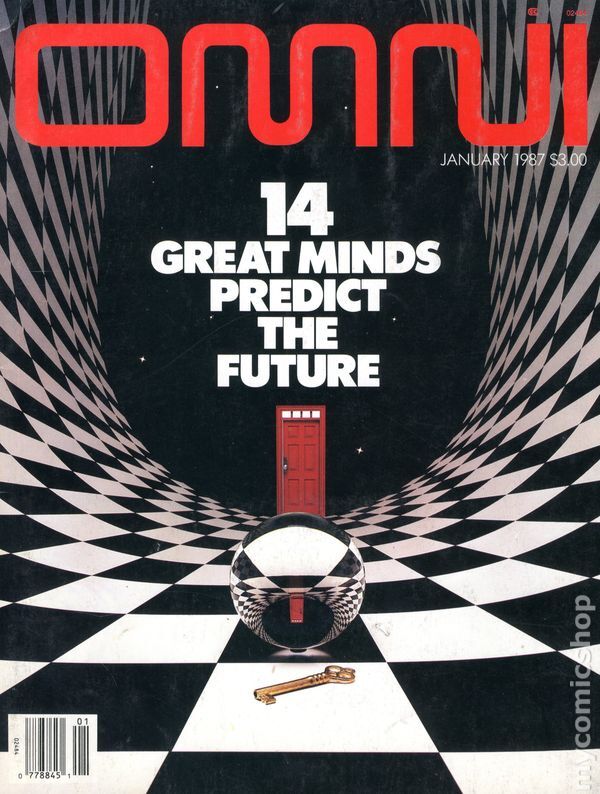 Omni Magazine #198701 FN- 5.5 Stock Image Low Grade