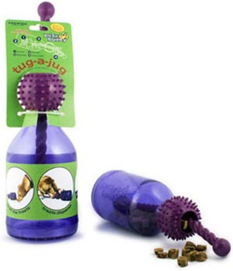 Busy Buddy Tug-A-Jug - Treat-Dispensing Dog Toy - Slow down Eating - 2 Cup Capac