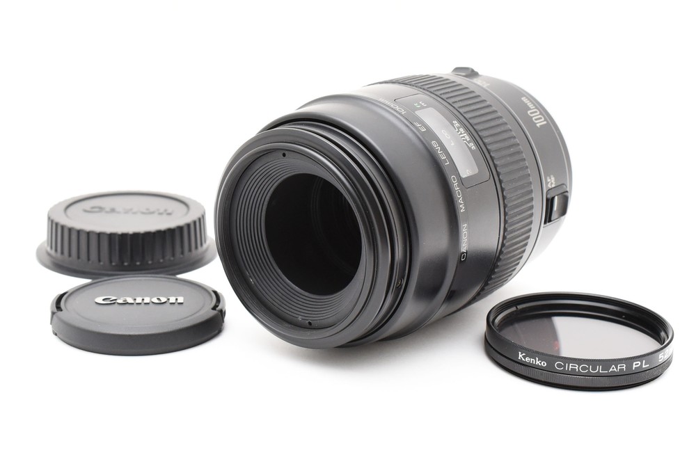 [Almost MINT] Canon EF Macro 100mm f/2.8 Portrait Prime Lens EF Mount From JAPAN