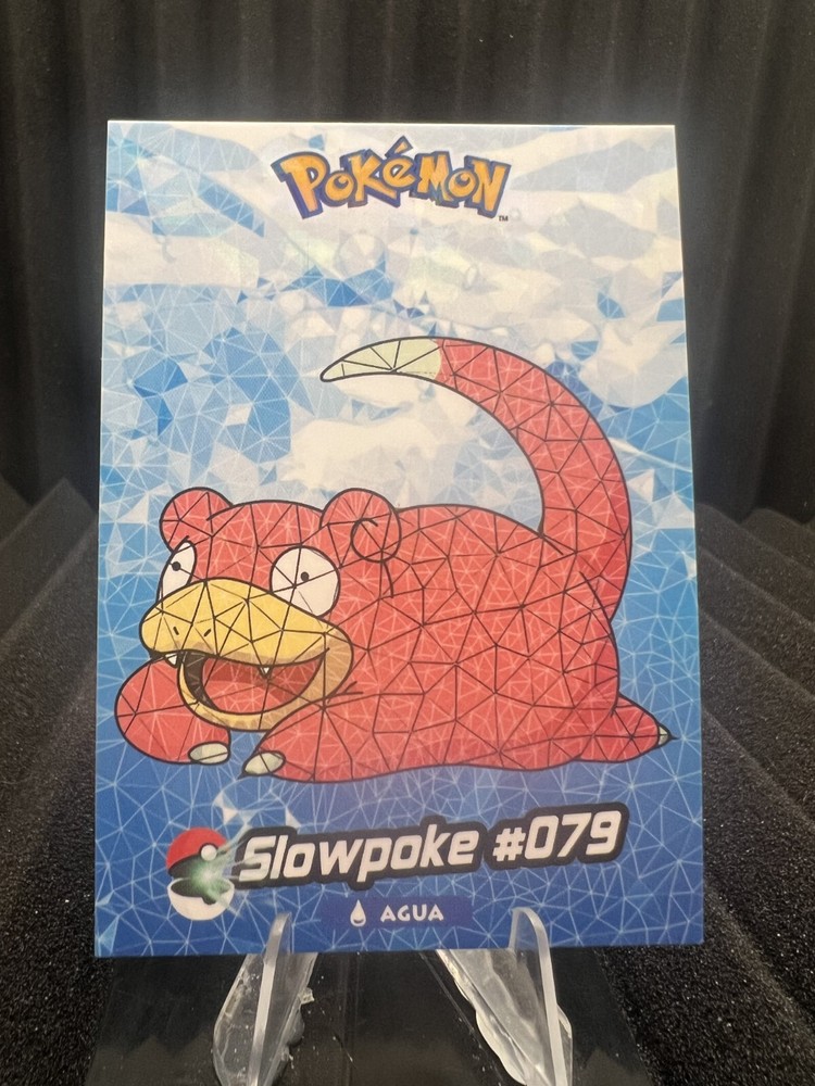 Slowpoke #79 - Cracked Ice Holo - Crystal Collection 2024 - Pokemon Card
