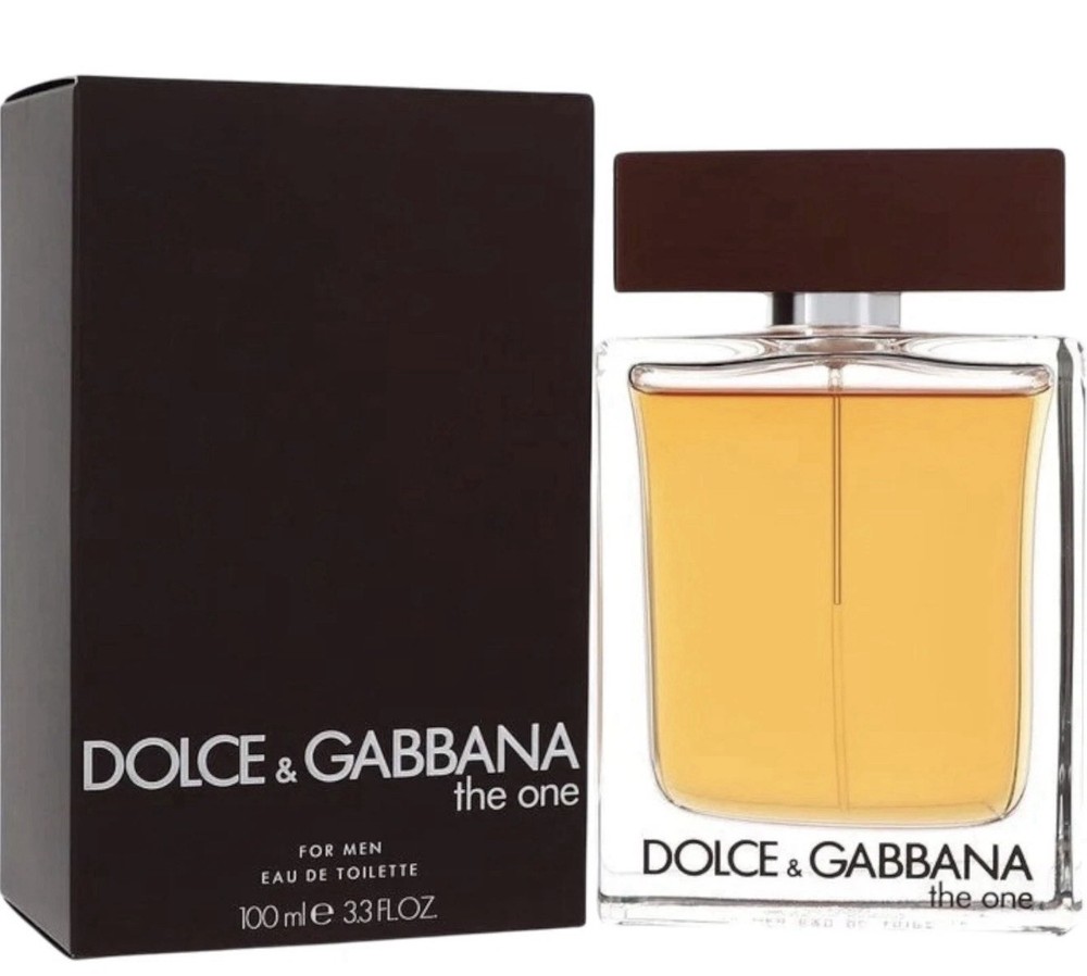DOLCE & GABBANA THE ONE EAU DE TOILETTE SPRAY FOR MEN 3.3 Oz / 100 ml BRAND NEW!