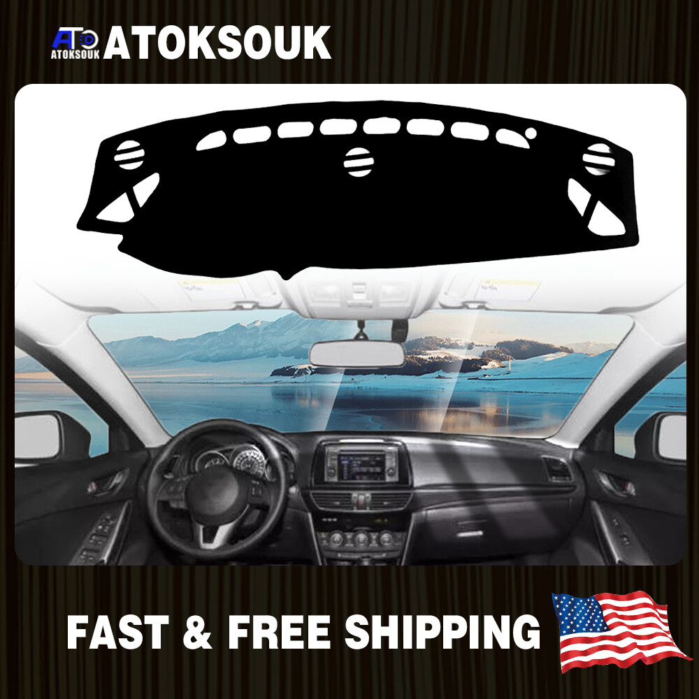 2014-2015 MAZDA6 UV-Resistant Dashboard Cover Mat for Interior Protection
