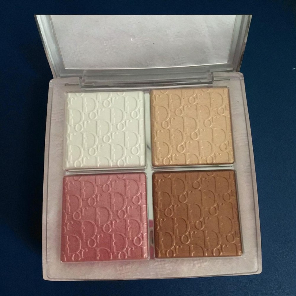 Dior Backstage Glow Face Palette Natural Highlighting Powder Untouched