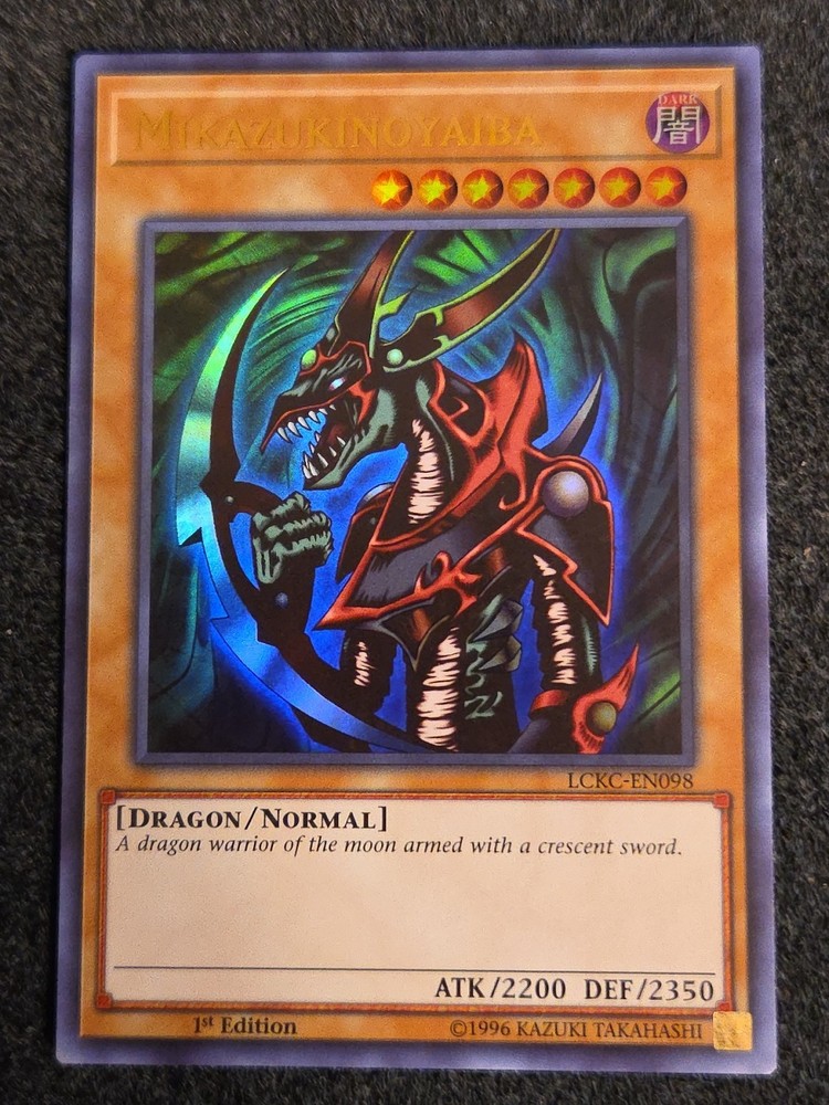 YuGiOh Mikazukinoyaiba LCKC-EN098 Ultra Rare 1st Edition Near Mint