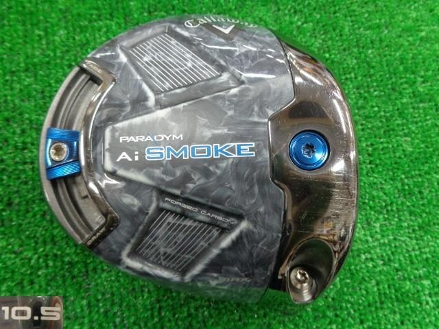 Callaway PARADYM Ai SMOKE MAX HEAD ONLY 10.5° DRIVER 368926
