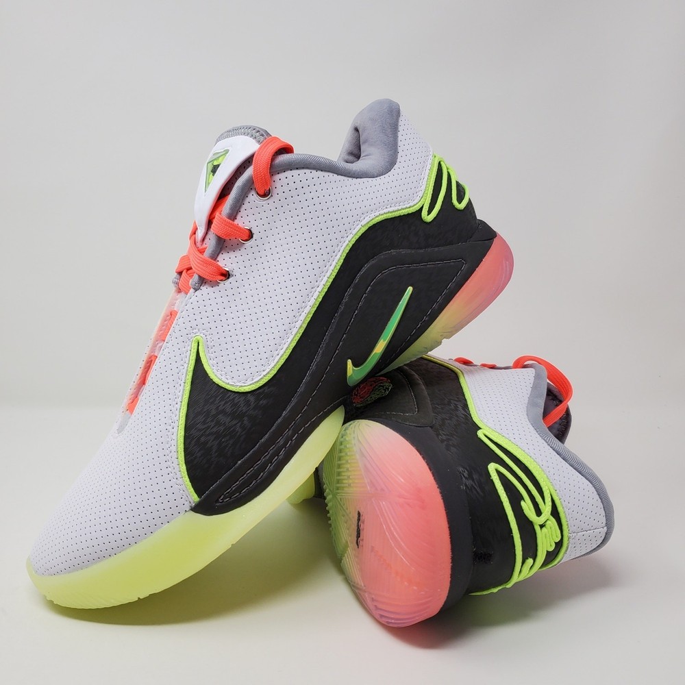 Nike LeBron XXII 22 ‘Crown Jewel’ White Volt Glow FZ1094-101 Men’s Size 10.5