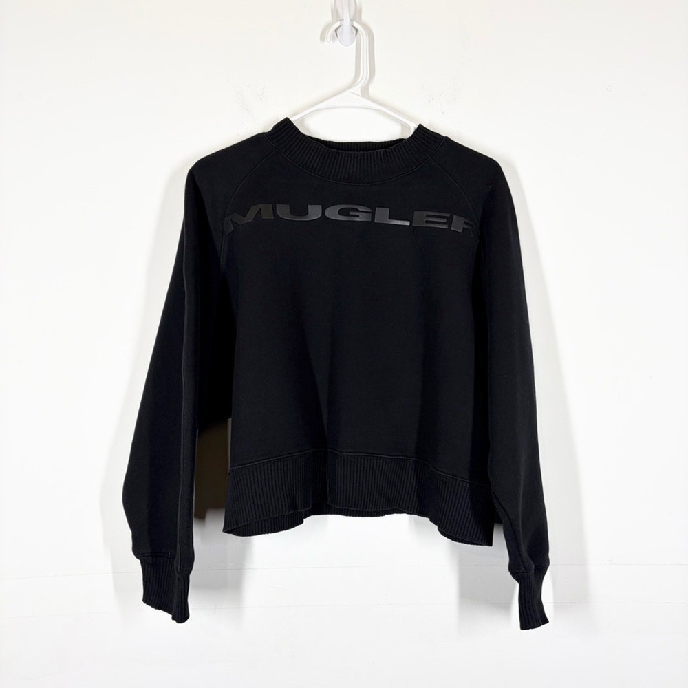 Mugler x SSENSE Cropped Sweatshirt Size 42 or US 10
