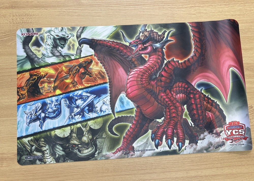 yugioh Dragon Ruler playmat ycsj tokyo 2025 japan