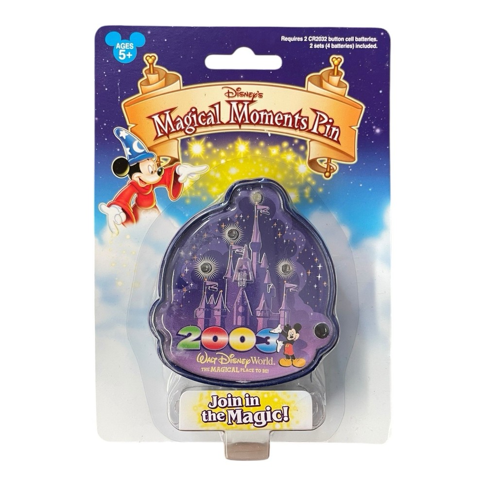 Walt Disney World Magical Moments 2003 Castle Pin