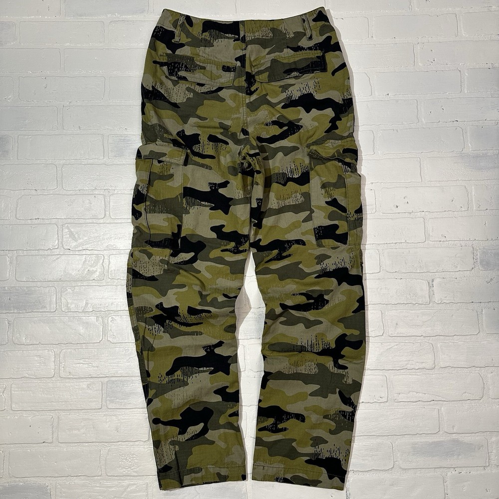 Camouflage Cargo Camo Pant Women S Ripstop Pockets Streetwear Baggy BP
