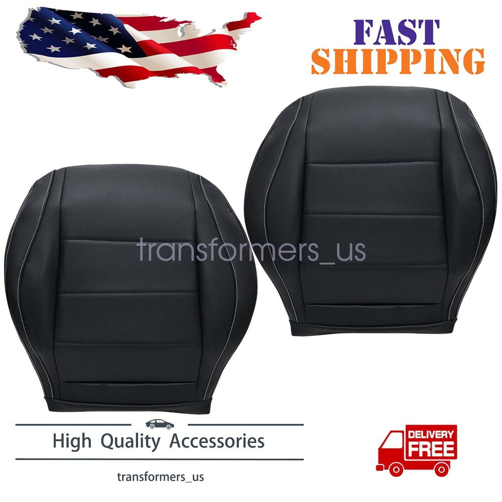 Front Bottom Perforated Leather Seat Cover For 2020-2025 Mercedes Benz GLS450