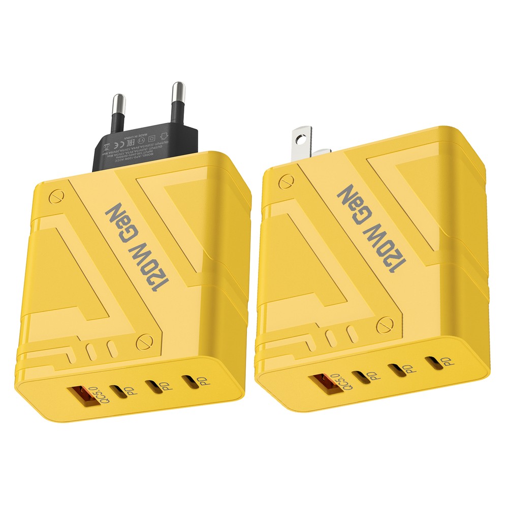 Fast Charging Multi-Port USB Charger Block with Multiple Ports