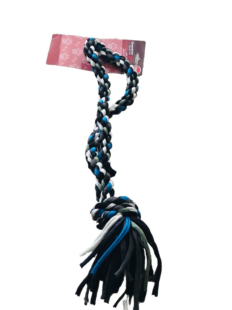 Greenbriar Kennel Club Dog Rope Toy Multicolored Interactive Heavy Duty