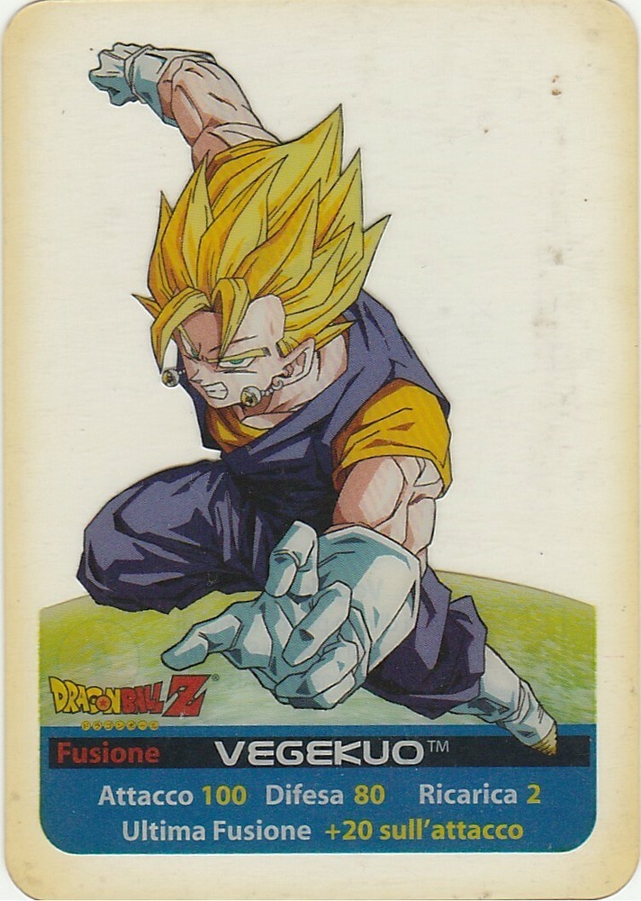 Lamincards Dragon Ball Z Edibas Gold Series VEGEKUO N 48
