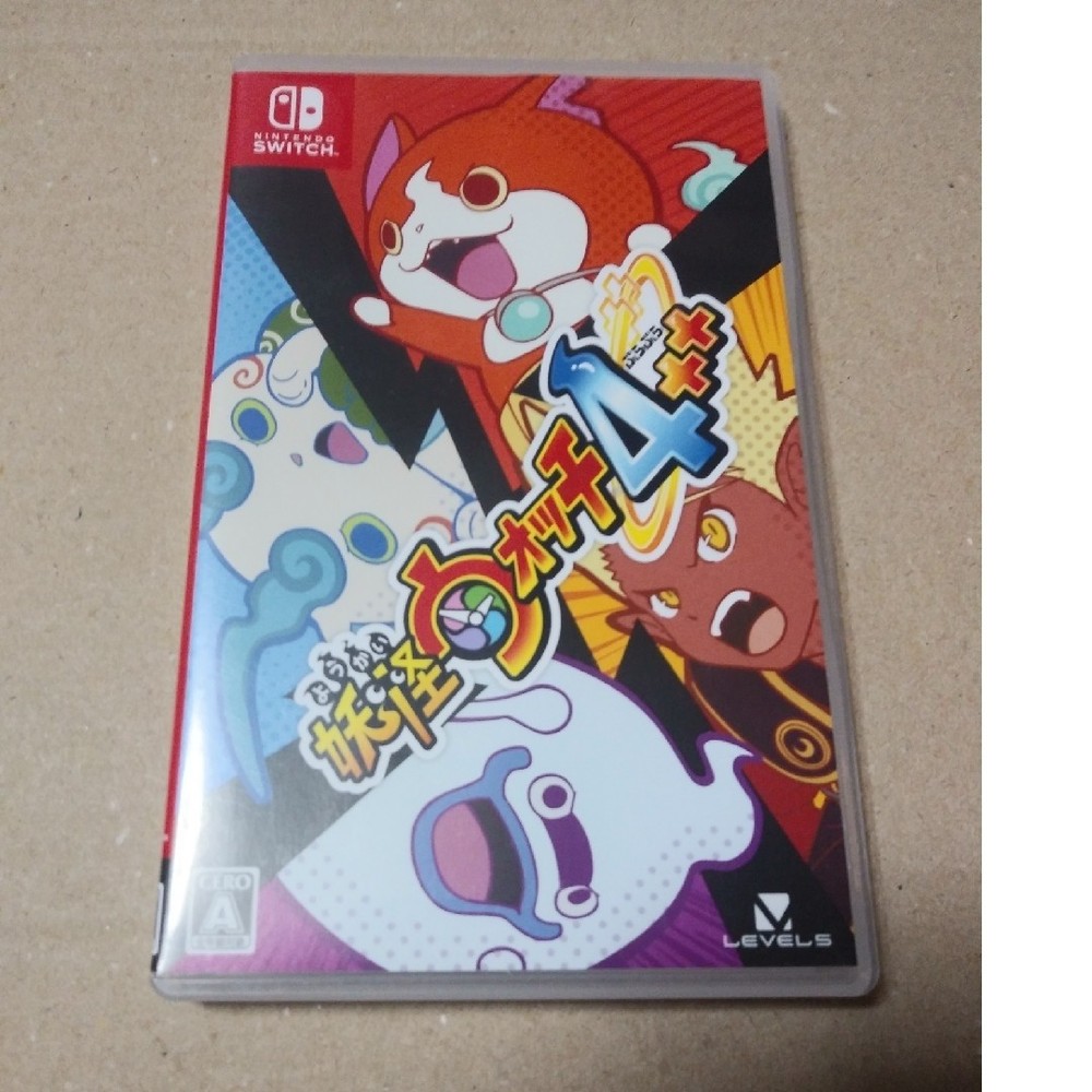 Yokai Watch 4 Plus Nintendo Switch JP Version Used With Authentic Case Japan 65