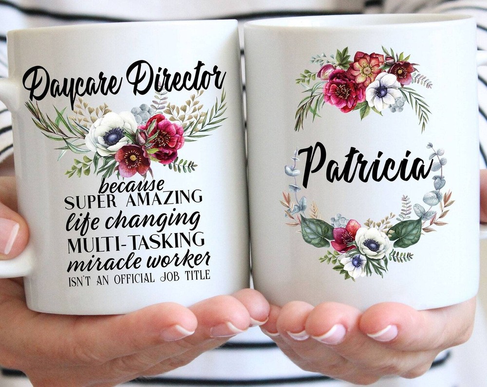 Daycare Director Gift Mug For Women L Thank You Appreciation Birthday Christmas