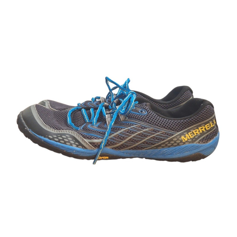 Merrell Men's Trail Glove 3 Running Shoe Navy/Racer Blue size 8.5