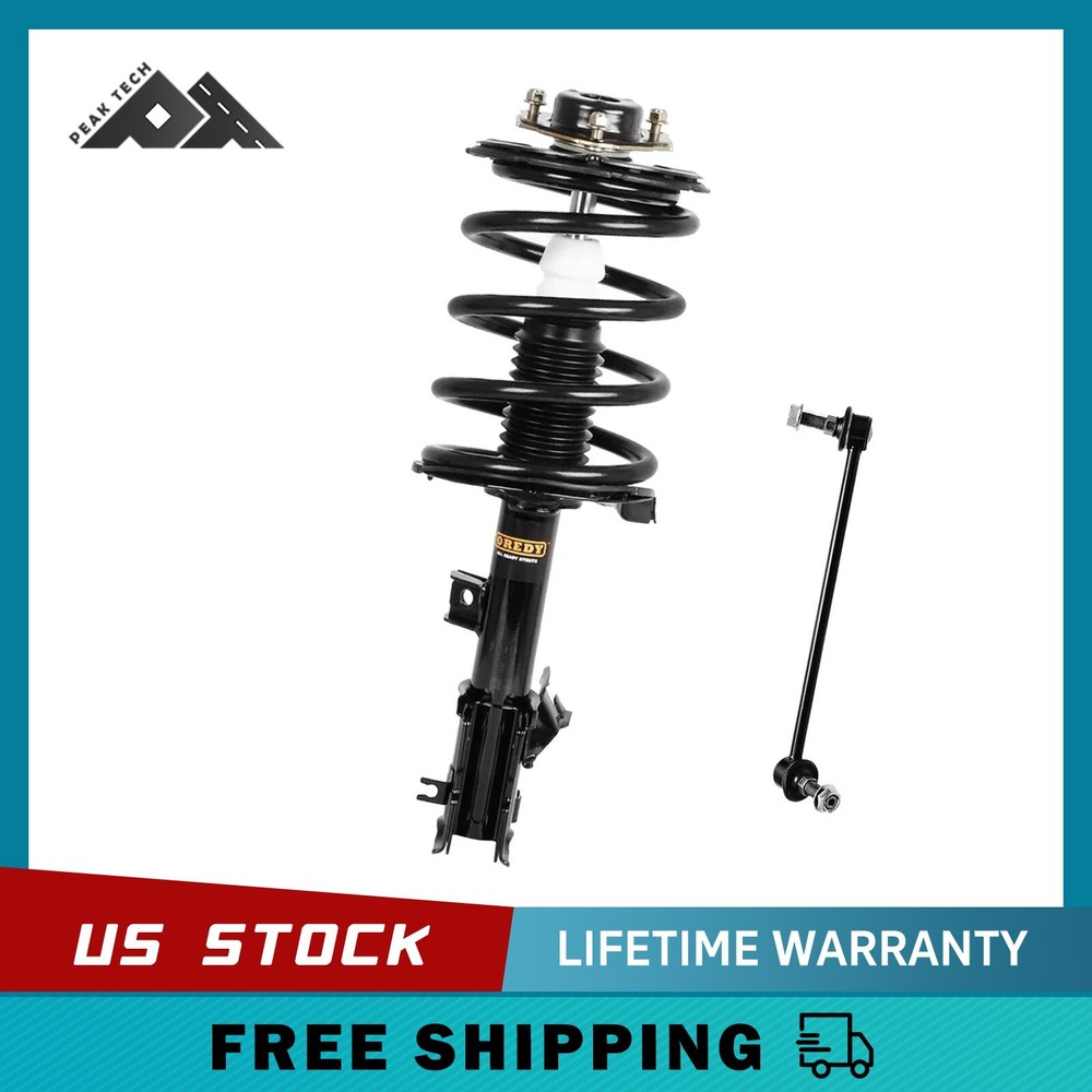 1+1 Front Right Side Strut + Sway Bar for 2003 - 2007 Nissan Murano