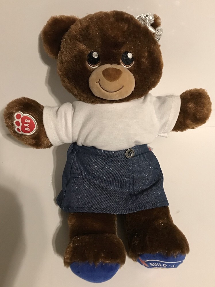 Build A Bear National Girl Teddy Bear Day 2018 Plush 15 In.
