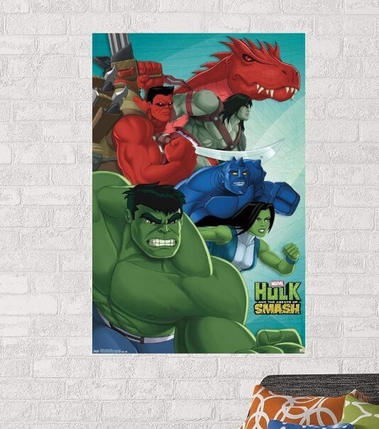 Trends International Marvel Comics TV - Hulk And The Agents Of Smash Wall Poster