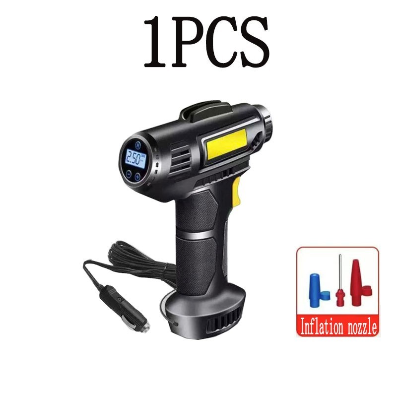 150 PSI Air Compressor Tire Inflator Air Pump Fits Car Moto Bike Tires Portable