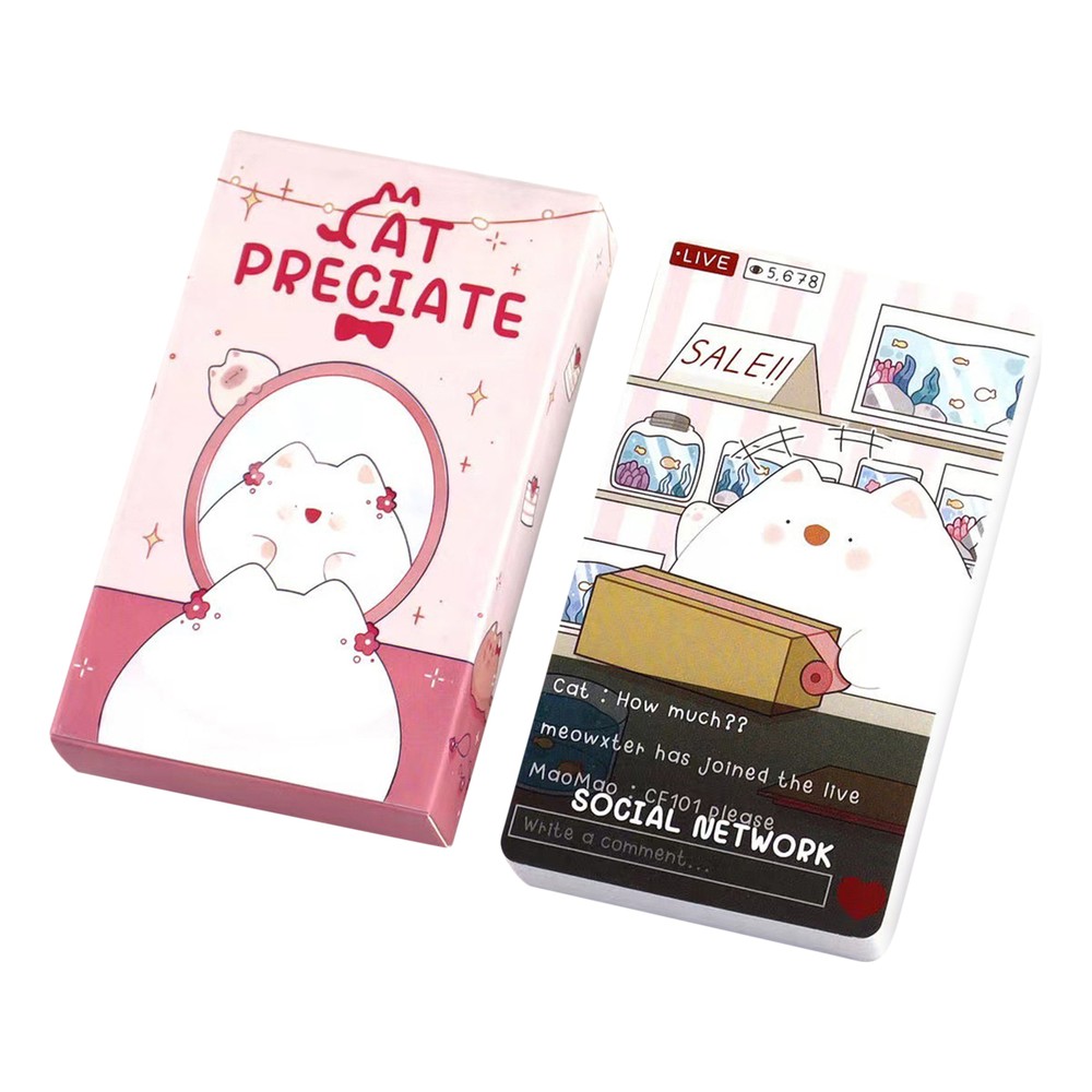 Fortune Telling Tarot Cards Cat Preciate Tarot Oracle Cards Divination Tools