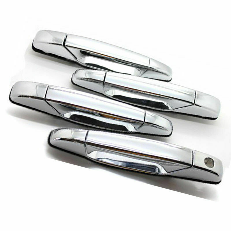 Exterior Chrome Door Handle For Chevy Silverado 1500 2500 Sierra Yukon XL 1500