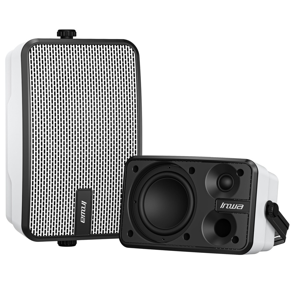 Outdoor Bluetooth Speakers, IPX5 Waterproof 400W Wall Mount Speaker, Powerful...