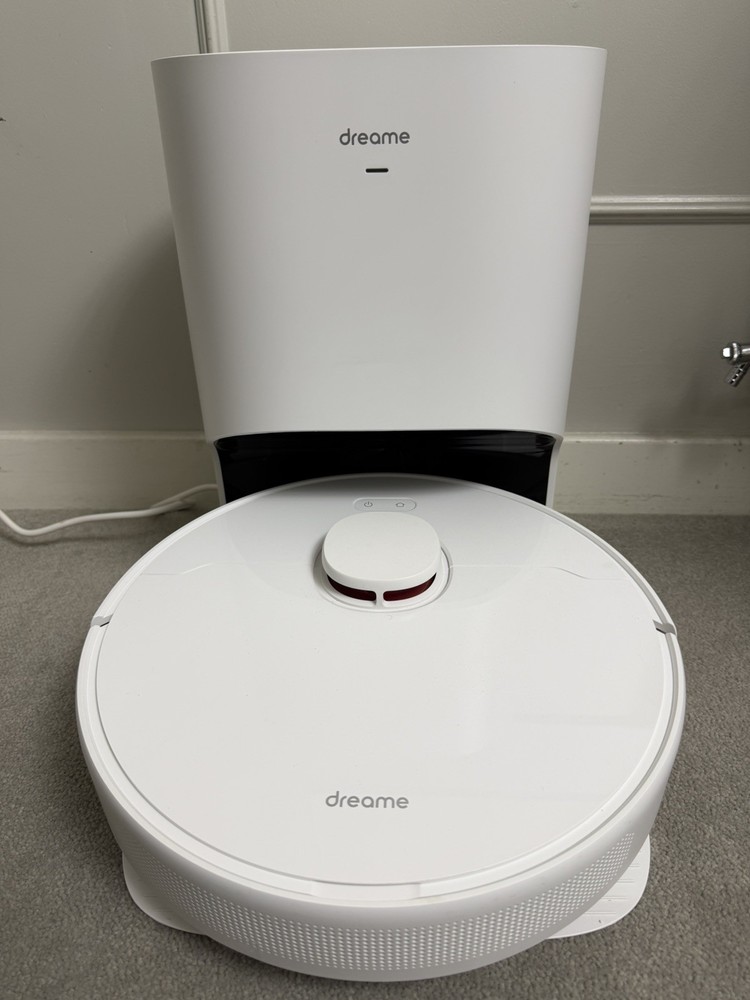 DreameBot D10 Plus Robot Vacuum Auto Empty Dock LiDAR White Boxed