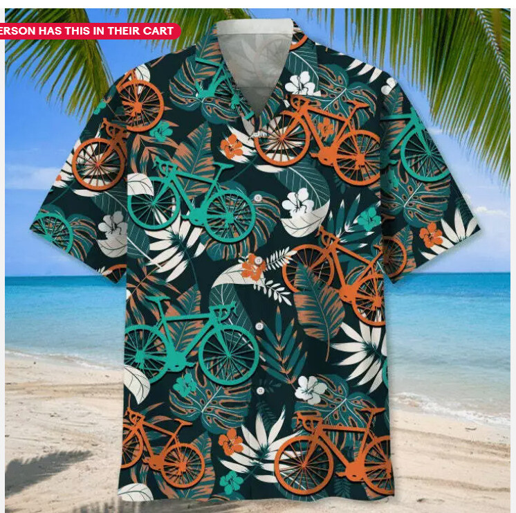 Cycling Color Tropical 3D HAWAII SHIRT BEST PRICE HALLOWEEN GIFT CHRISTMAS GIFT
