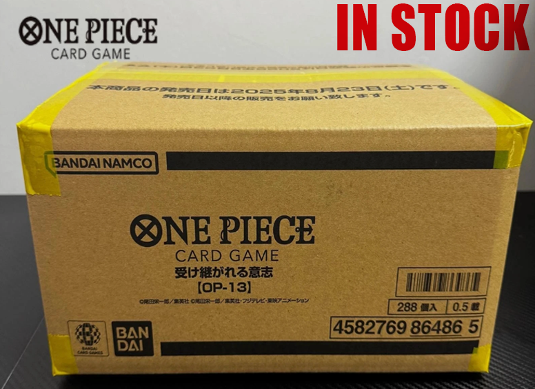 Japanese One Piece Card PRB-01 EB-03 OP-05 OP-13  Sealed Booster Box Case