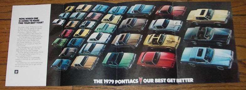 1979 Pontiac Full Line of Cars 8-page Ad - Trans Am, Formula Firebird, Grand Am