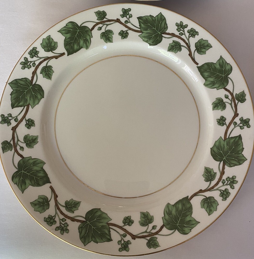 Emerald Ivy By Royal Jackson Set Of 4 Dinner Plates
